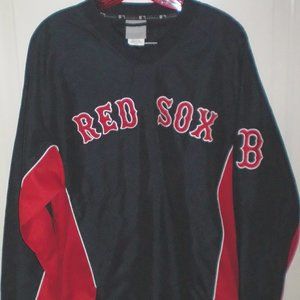 Boston Red Sox Warm Up V- Neck Jacket Unisex Size M